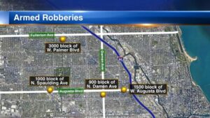 Chicago crime: Police issues warning of armed robberies near downtown in West Town, Fulton Market – ABC7 Chicago