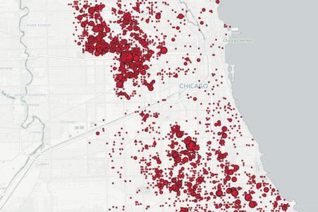 Map shows where 1 killed, 15 wounded in Chicago shootings from New Year’s Eve night through New Year’s Day morning – CBS News