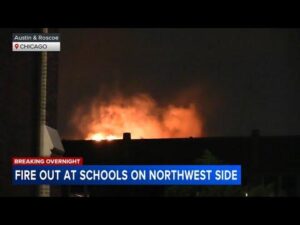 Fire breaks out at Chicago Academy High School in 3400 block of North Austin Avenue in Portage Park, police say – ABC7 Chicago