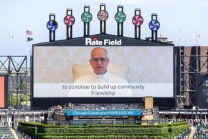 House that Leo built: Pope delivers message of hope at White Sox park – USA Today