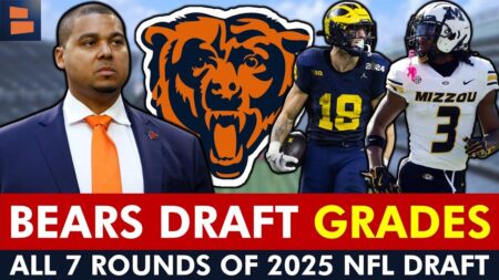 2025 Bears NFL draft grades: Grades for every Chicago selection – USA Today