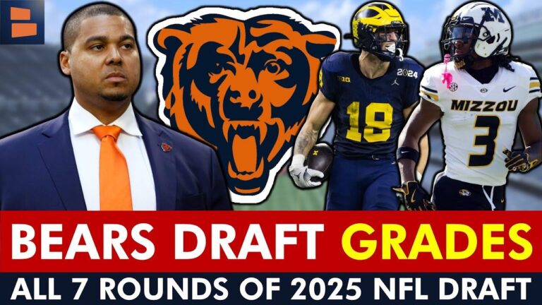 2025 Bears NFL draft grades: Grades for every Chicago selection – USA Today
