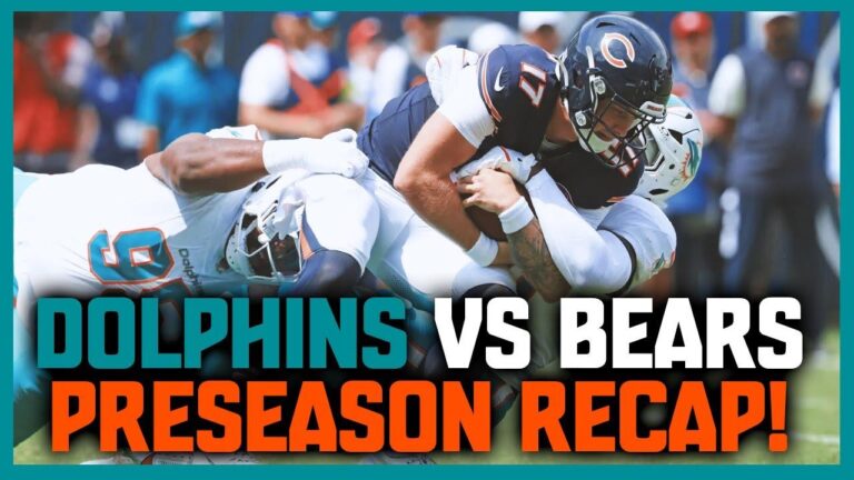 How to watch Dolphins vs. Bears in Week 1 preseason game: TV, live stream – USA Today