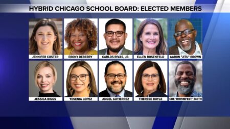 ‘Historic’ Hybrid Board of Education Officially Takes Over in Chicago as Elected, Appointed Members Sworn In – WTTW News