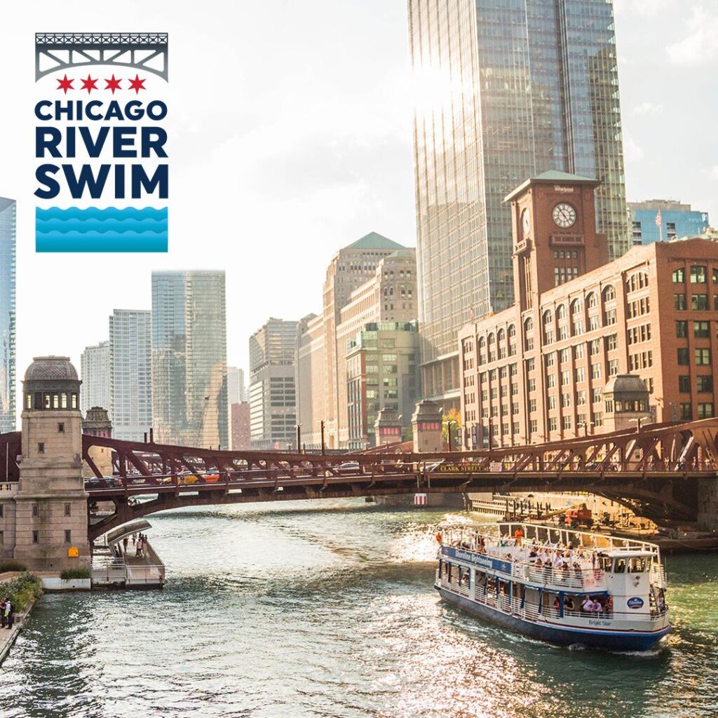 Hundreds swim in Chicago River for first time in nearly a century for ALS research – USA Today