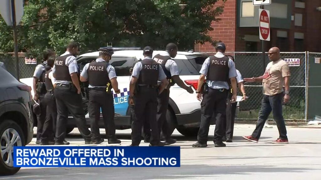 7 people wounded in shooting in Chicago’s Bronzeville neighborhood near CPD Headquarters – CBS News