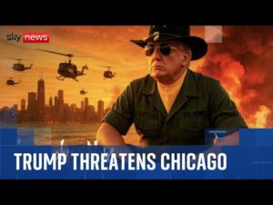 Trump Downplays Post Threatening Chicago, Saying He Wants to ‘Clean Up’ City – The New York Times