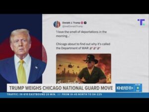 Trump alludes to using the ‘Department of War’ in Chicago. What is it like on the ground? – USA Today