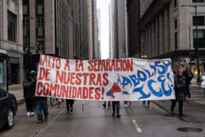 ICE protests erupt in Chicago area as 800 reported arrested in raids – USA Today