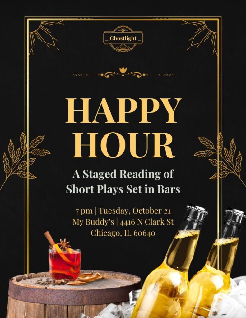 Happy Hour 2: A Staged Reading of Short Plays Set in Bars – Chicago Reader