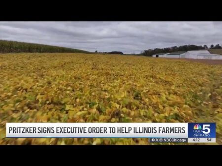 Gov. Pritzker declares agricultural export crisis in Illinois, signs executive order – NBC 5 Chicago