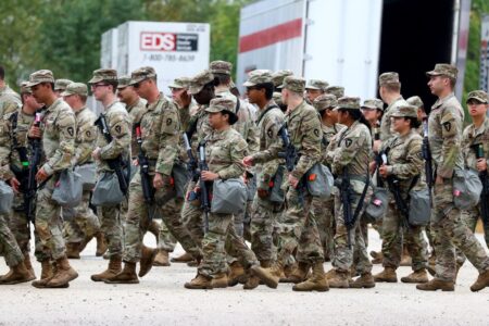 National guard troops in Illinois can remain but cannot be deployed yet, judge rules – The Guardian